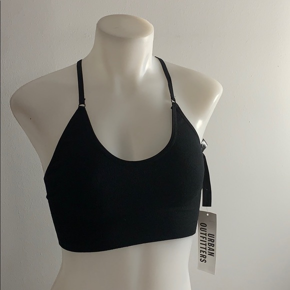 Urban Outfitters Black Bra XS New With Tags - Picture 4 of 9